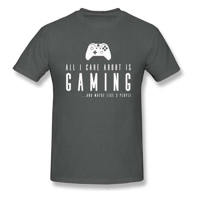 All I Care About Is Gaming T Shirt For Men