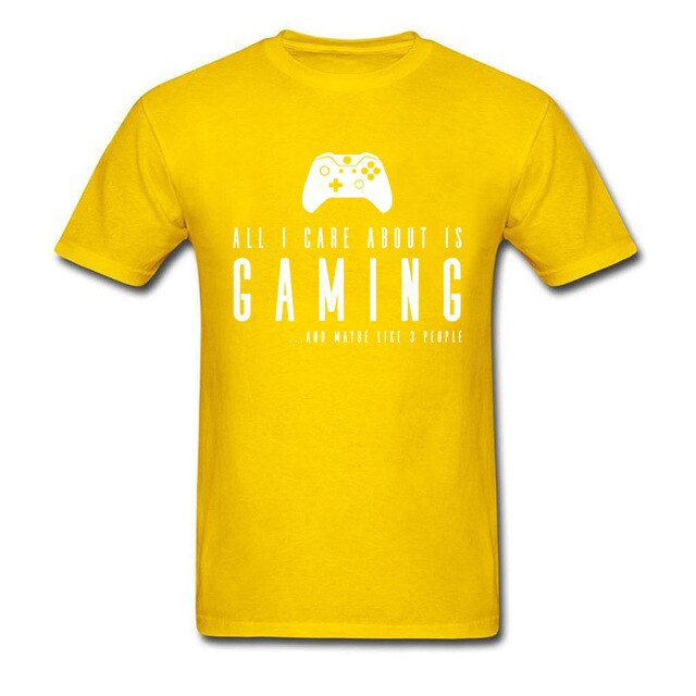 All I Care About Is Gaming T Shirt For Men