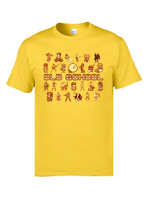 Old School Gaming T Shirt Good Quality