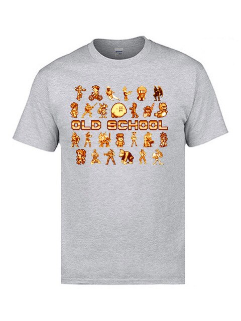Old School Gaming T Shirt Good Quality