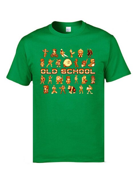 Old School Gaming T Shirt Good Quality