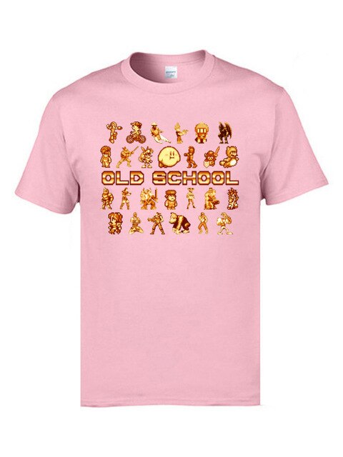 Old School Gaming T Shirt Good Quality