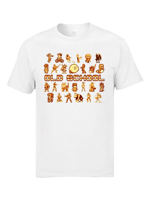 Old School Gaming T Shirt Good Quality